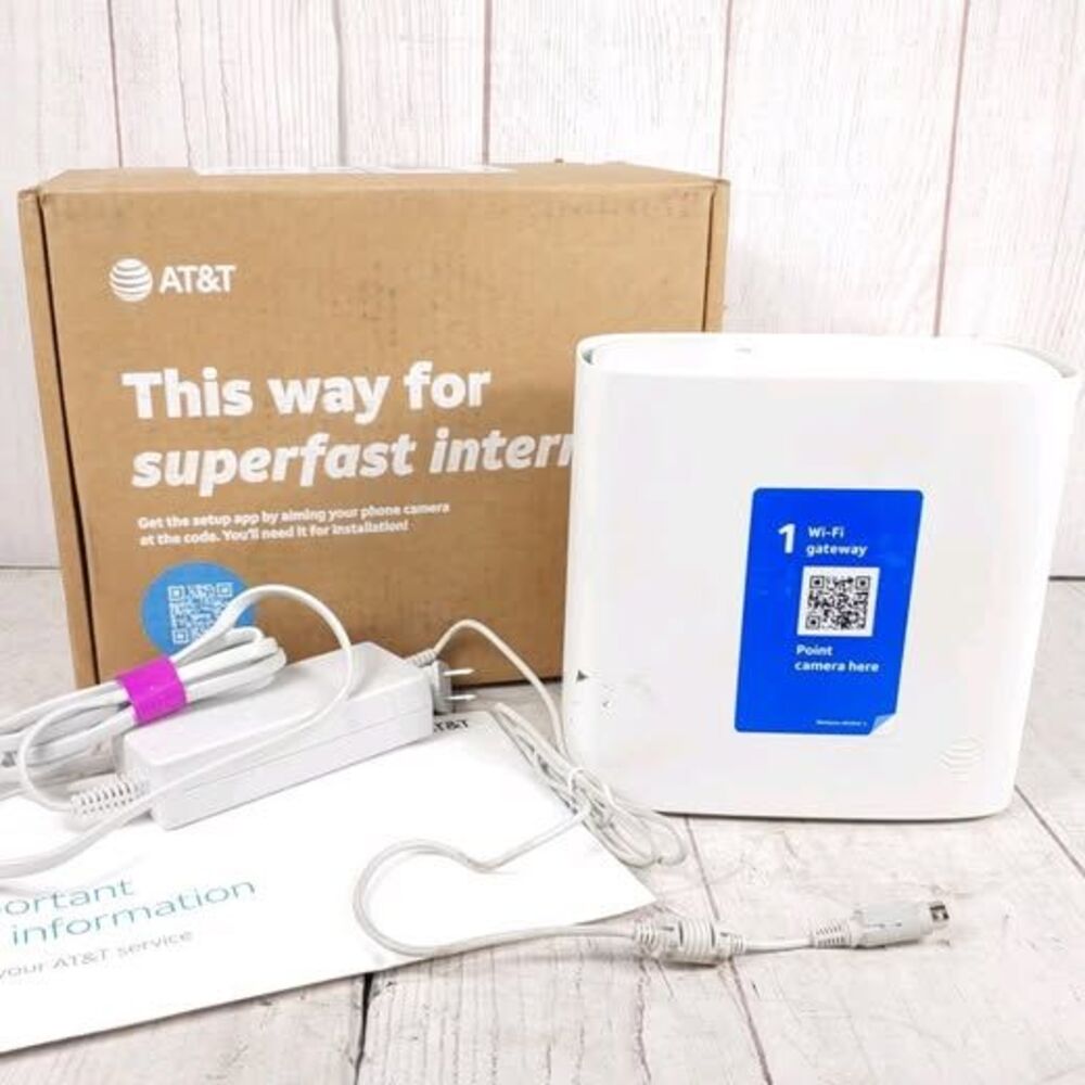 AT&T Fiber Broadband Gateway BGW320-505 Wi-Fi Modem Router - TESTED WORKING